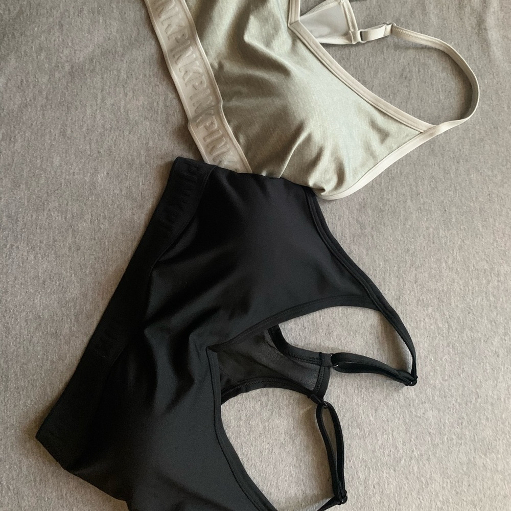 2 PINK Victoria’s Secret sports bras